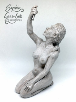 Contemporary work named « Selfie Girl », Created by SOPHIE GUERLAIS