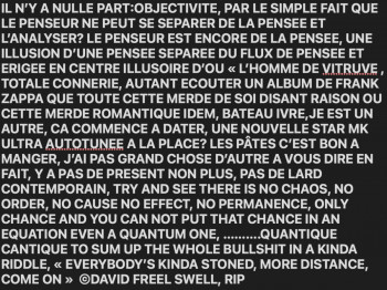 Named contemporary work « 16,67€ per month, "it's just more luck that makes you choose a side" », Made by DAVID SROCZYNSKI