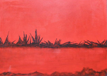 Named contemporary work « Paysage », Made by CPAUL