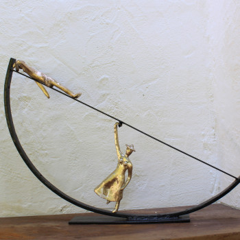 Contemporary work named « Balançoire (n° 294) », Created by DIDIER FOURNIER