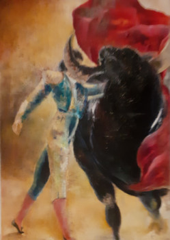 Contemporary work named « CORRIDA 2 », Created by LLORET. M