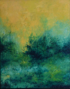Contemporary work named « Paysage imaginaire », Created by GERARD BOITTELLE