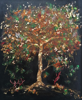 Named contemporary work « L'arbre », Made by ANNE ROBIN