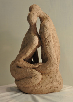 Named contemporary work « Le couple passion Ii », Made by PHILIPPE JAMIN