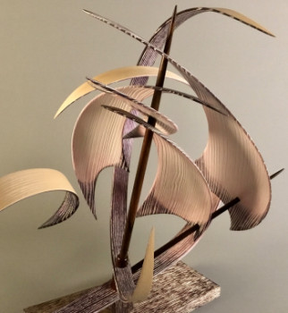 Named contemporary work « La rose des mers », Made by OLIVIER LOGEROT