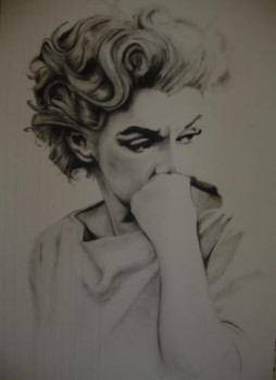 Named contemporary work « Marilyn », Made by FABIEN MARRE