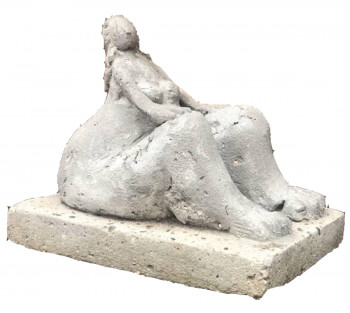 Named contemporary work « Louise », Made by ANDRé PORET
