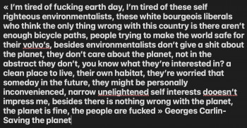 Named contemporary work « not art, not even my own, I post this to show my opinions, don't even care this will add to the global pollution, some of us are really pissed with all that bullshit », Made by DAVID SROCZYNSKI