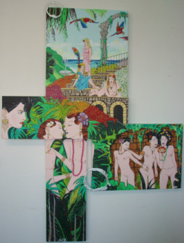 Contemporary work named « Muses », Created by ZIVERI