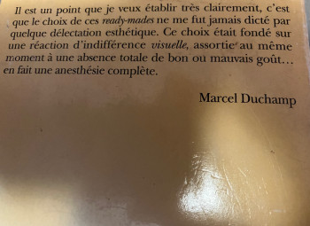 Named contemporary work « anésthésie de la subjectivité soit, toujours dans la subjectivité donc, l’objectivité ça existe pas toutes façons ou si une pseudo objectivité qu’on l’appelle dieu ou la science », Made by DAVID SROCZYNSKI