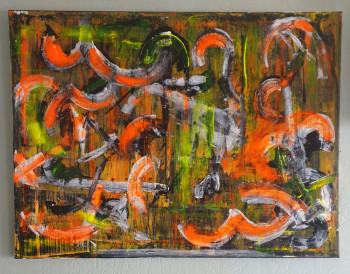 Named contemporary work « Sans nom (Numérotée 235) 1 », Made by CHRISTOPHE SCHNEIDER