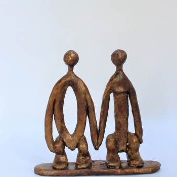 Contemporary work named « Les amoureux (n° 300) », Created by DIDIER FOURNIER