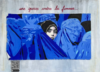 Contemporary work named « Les violences : une guerre contre les femmes », Created by GHIS