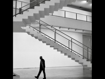 Contemporary work named « L’homme qui marche », Created by MICHEL PAULIN