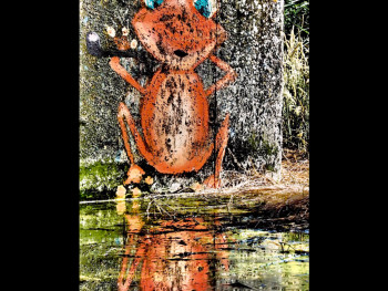 Contemporary work named « Ptite grenouille », Created by MICHEL PAULIN