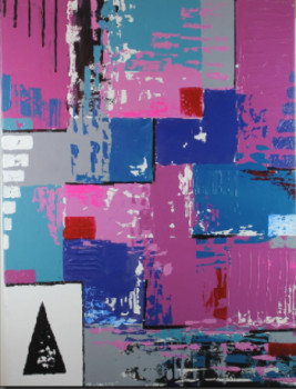 Contemporary work named « TABLEAU MODERNE ABSTRAIT », Created by PATRICE PAINTING