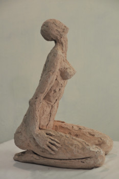 Contemporary work named « Contemplation lunaire », Created by PHILIPPE JAMIN