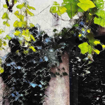 Contemporary work named « Creeping ivy », Created by ALAIN CABOT