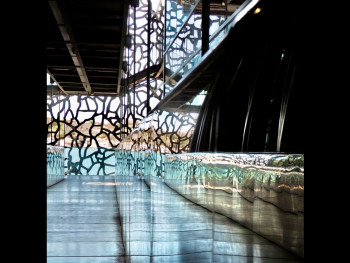 Named contemporary work « Mucem », Made by MICHEL PAULIN