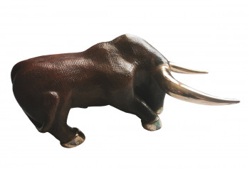 Contemporary work named « Toro Bronze », Created by CAUSSE