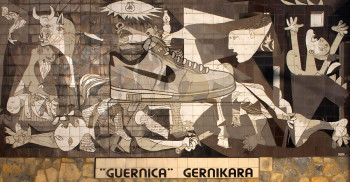 Named contemporary work « Guernica'rt », Made by NONO DIGITAL ART