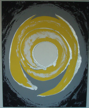 Contemporary work named « Trou blanc », Created by ZIVERI