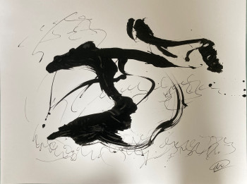Named contemporary work « Je suis perdu », Made by NICOLAS D