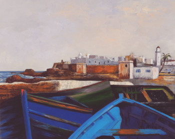 Named contemporary work « Essaouira », Made by PATRICK LEMIERE