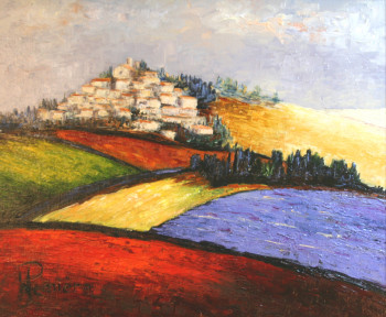 Named contemporary work « provence », Made by PATRICK LEMIERE