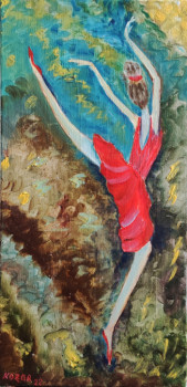 Named contemporary work « Danse », Made by KOZAR
