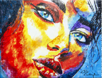 Contemporary work named « Harmonia », Created by GIL LACHAPELLE