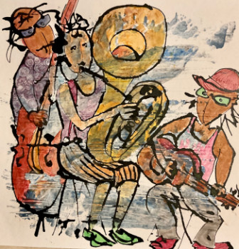 JAZZ-BAND ON STREET On the ARTactif site