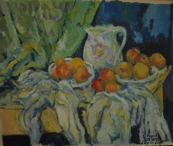 Named contemporary work « NATURE MORTE 1889 », Made by FAYARD