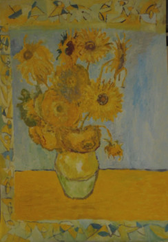 Named contemporary work « TOURNESOL », Made by FAYARD