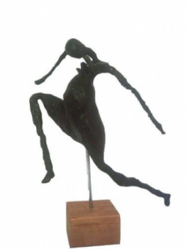 Named contemporary work « Envolée nue », Made by JEAN-CLAUDE DA SILVA