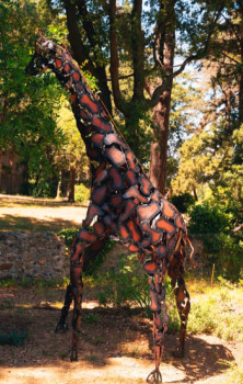 Contemporary work named « Girafe Gab'Art », Created by GAB'ART