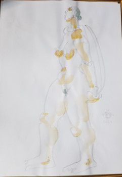 Contemporary work named « Lili », Created by HM