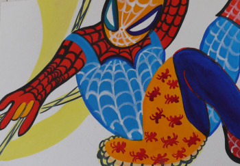 Named contemporary work « SPIDEYWIFE », Made by OH-NO-RINNE