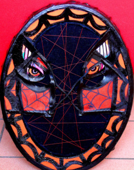 Named contemporary work « SPIDEYMASK », Made by OH-NO-RINNE