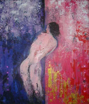 Named contemporary work « Après le bain », Made by ISART