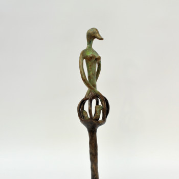 Contemporary work named « Femme oiseau (n°312) », Created by DIDIER FOURNIER