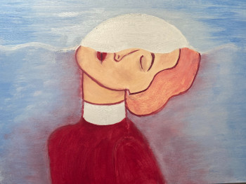 Contemporary work named « Dreamer I », Created by EUGENIE MARTINEAU