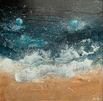 Contemporary work named « La vague. », Created by LIILY