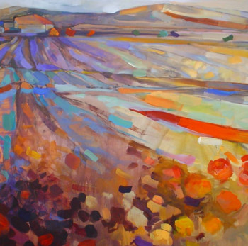 Named contemporary work « Provence », Made by AMY LENART