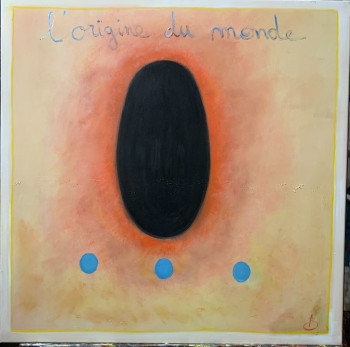 Named contemporary work « l'origine du monde », Made by SUBRERO