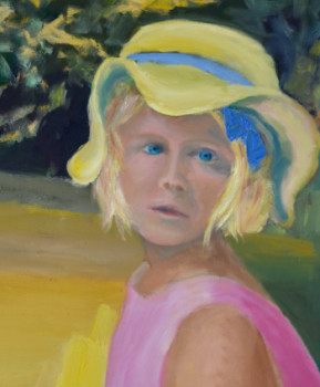 Named contemporary work « Portrait d'enfant », Made by PHILIPPE LE MONIES DE SAGAZAN