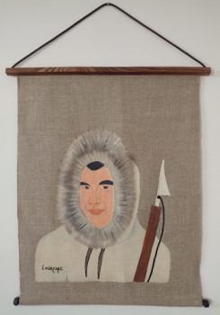 Contemporary work named « INUIT », Created by LAURENCE LBN