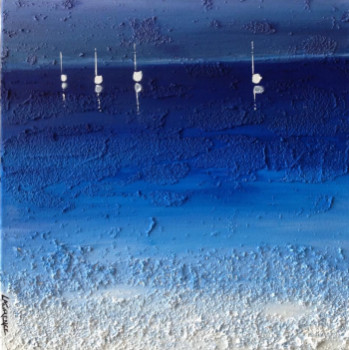 Named contemporary work « HORIZON », Made by LAURENCE LBN