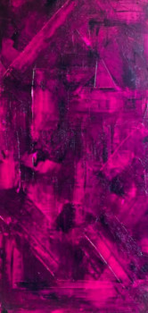 Named contemporary work « Purple Secret 2 », Made by CB