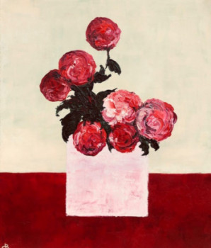 Named contemporary work « Valentine Blossoms », Made by CB